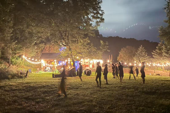Dancing in the Moonlight at Defiance Lodge
